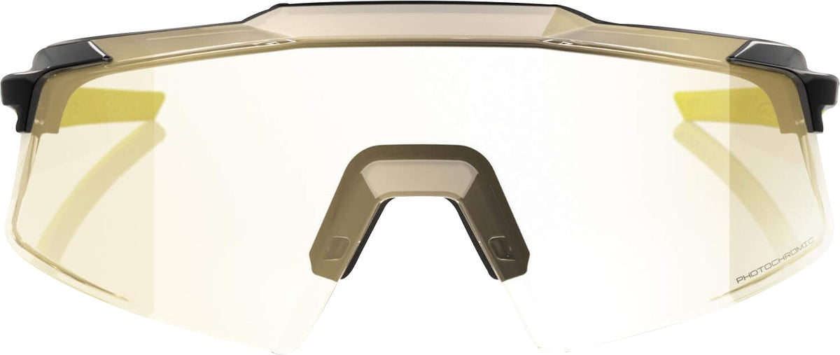 100% Aerocraft Cycling Sunglasses - Gloss Metallic Black