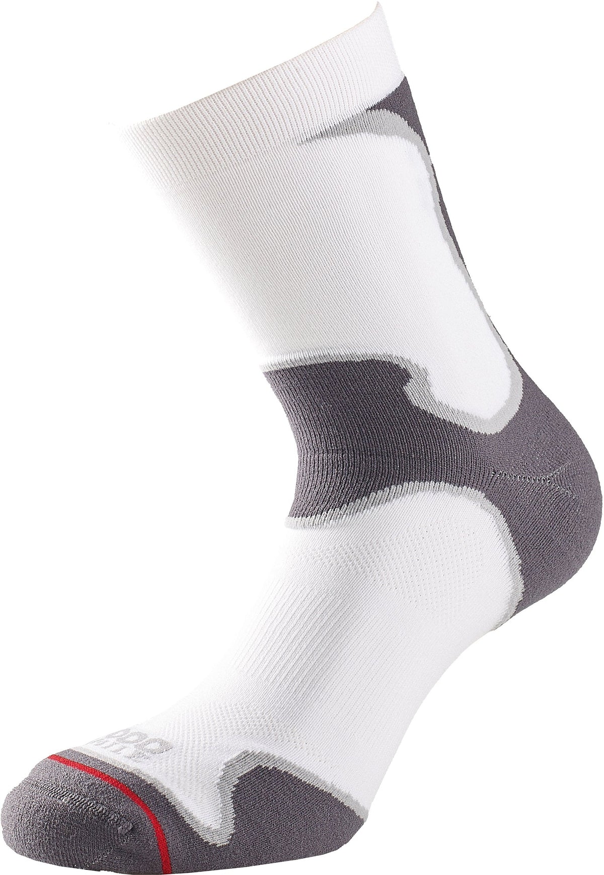 1000 Mile Fusion Double Layer Womens Running Socks - White