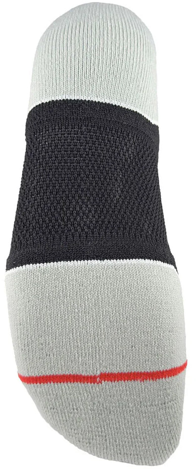 1000 Mile Repreve Single Layer Twin Pack Mens Crew Running Socks - Black