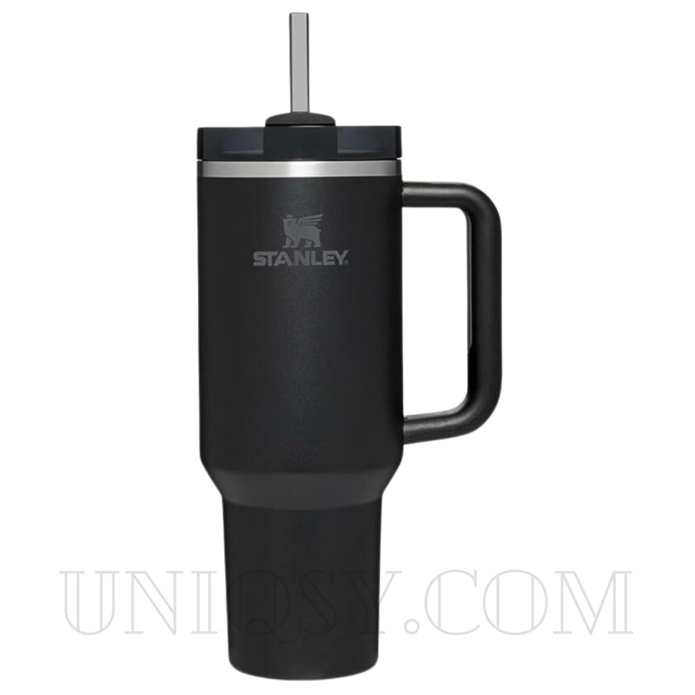 Stanley Tumbler with Handle & Straw Lid - Stainless Steel, Vacuum Insulated, Thermal Iced Travel Mug (40 OZ)