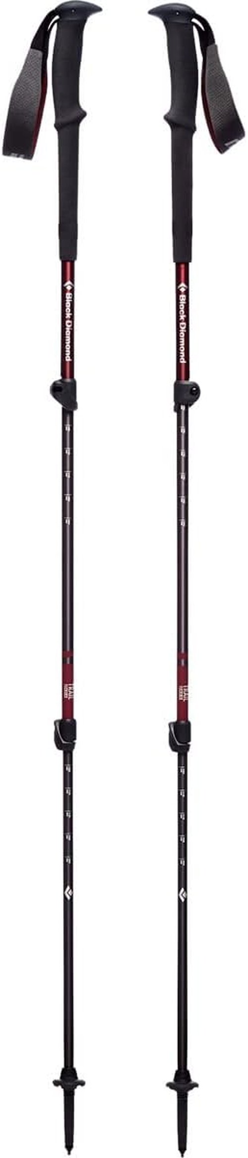 Black Diamond Women's Trail Trekking Poles, Two Lightweight Collapsible Aluminum Hiking Sticks with FlickLock Adjustability for Hiking, Trekking, Backpacking, Walking, Camping, and Travel